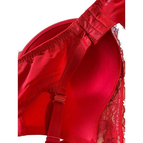 Auden Red 42DDD Bra NWT‎ - Picture 3 of 5